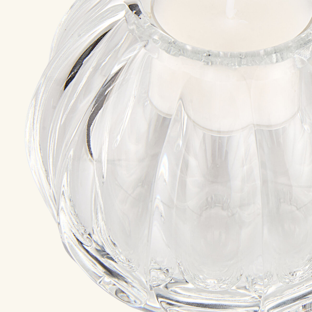 mario cioni   c votive candle holder clear