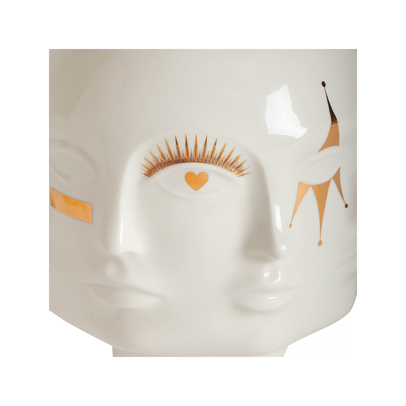 jonathan adler gilded muse dora maar vase medium white