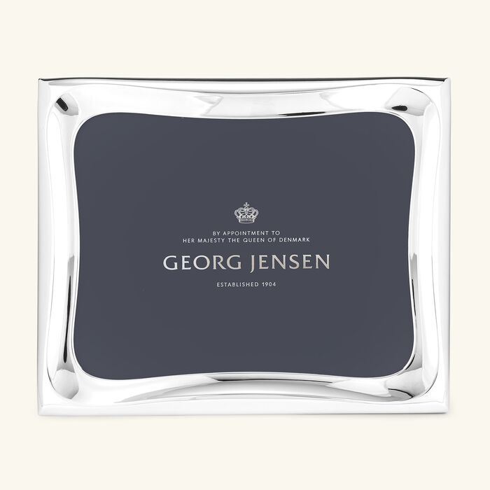 georg jensen cobra picture frame silver large