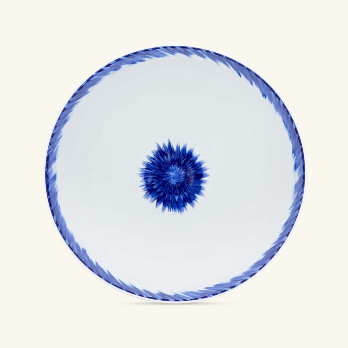 bernardaud in bloom deep salad bowl blue