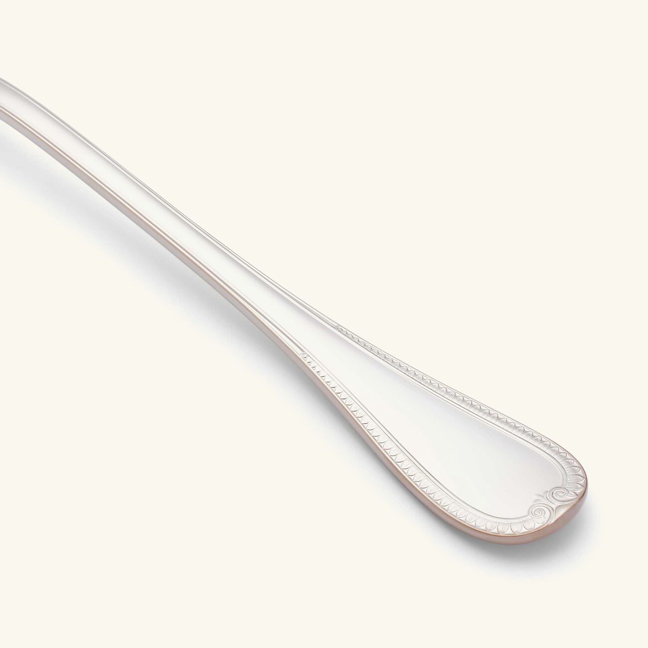christofle malmaison salad serving fork silver plated