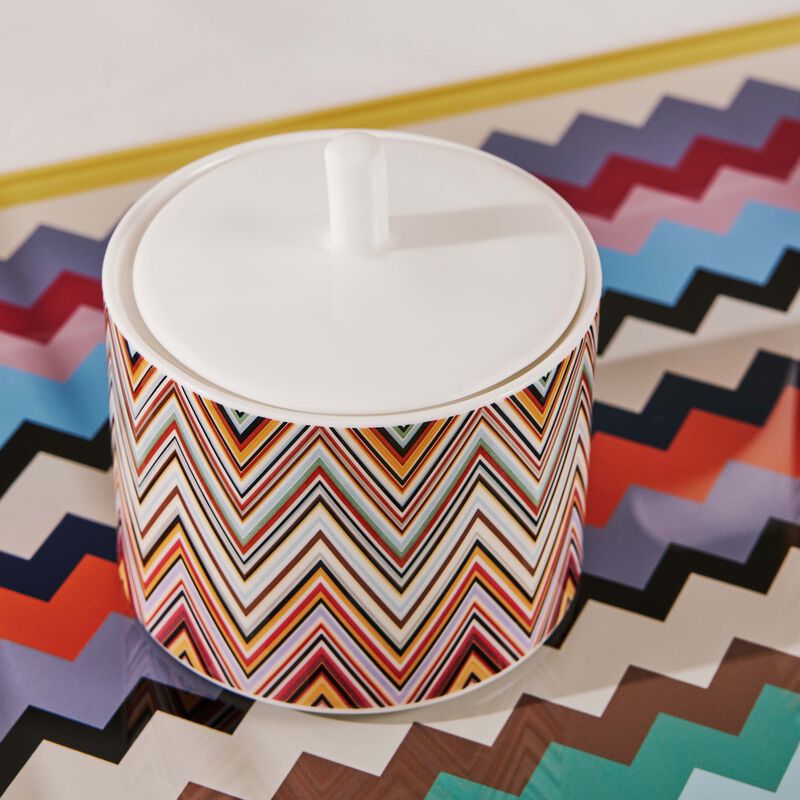 missoni home zigzag sugar pot