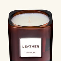 Leather Candle assouline leather candle