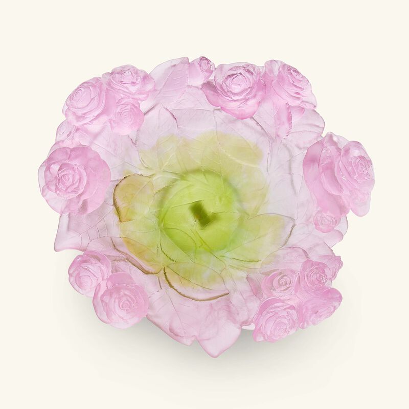 daum roses centerpiece pink