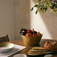 وعاء السلطة إيكوم باللون الذهبي 28 سم برناردو وعاء السلطة إيكوم باللون الذهبي 28 سم