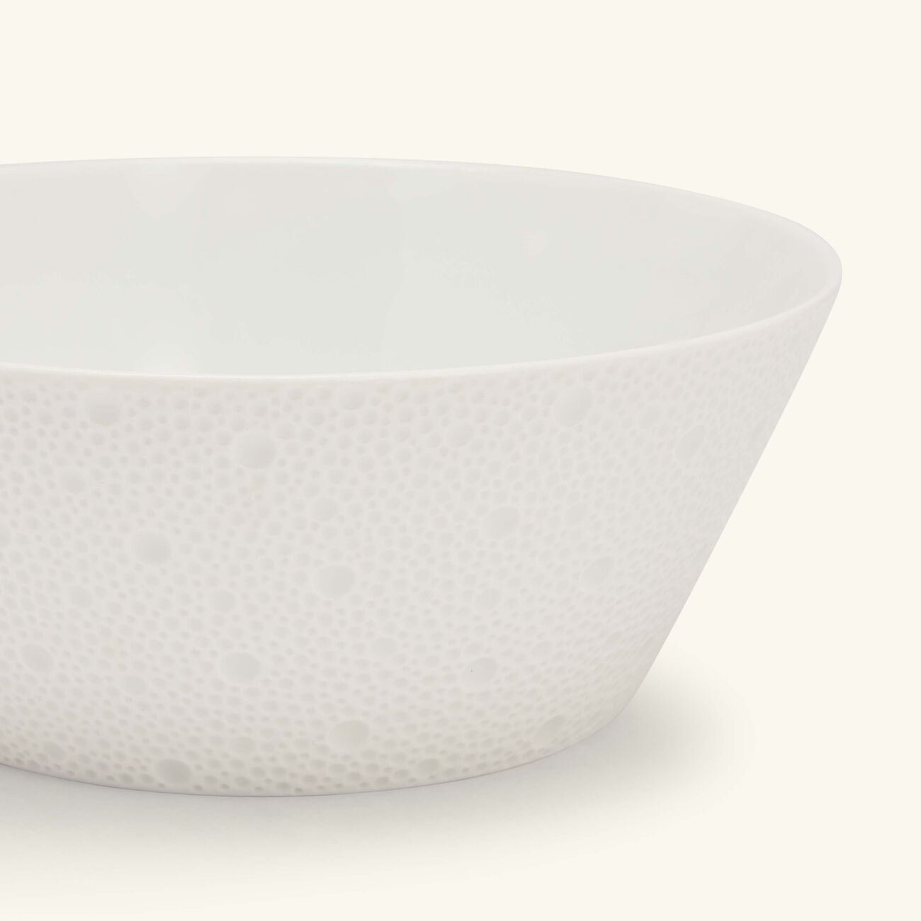 bernardaud ecume salad bowl white 20cm