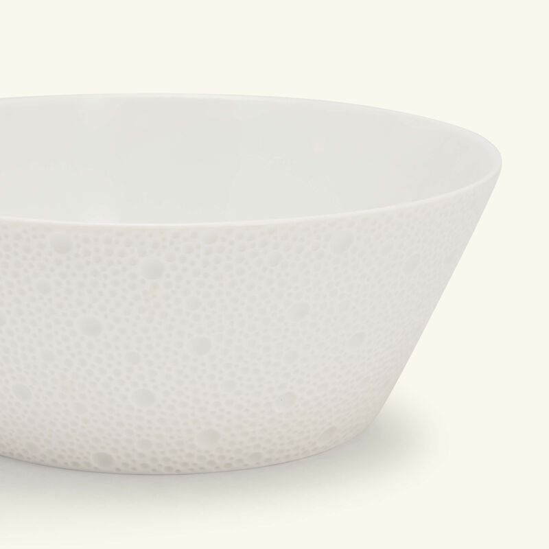 bernardaud ecume salad bowl white 20cm