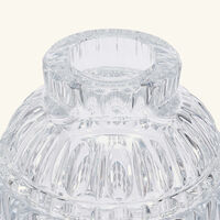 baccarat new antique amphora vase clear large