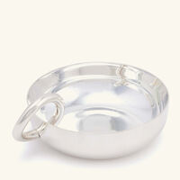 christofle vertigo serving bowl silver 12cm