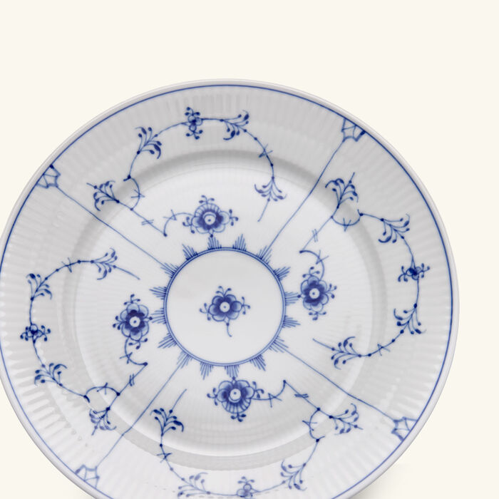 Blue Fluted Plain Dessert Plate Round White 22cm royal copenhagen blue fluted plain dessert plate round white 22cm