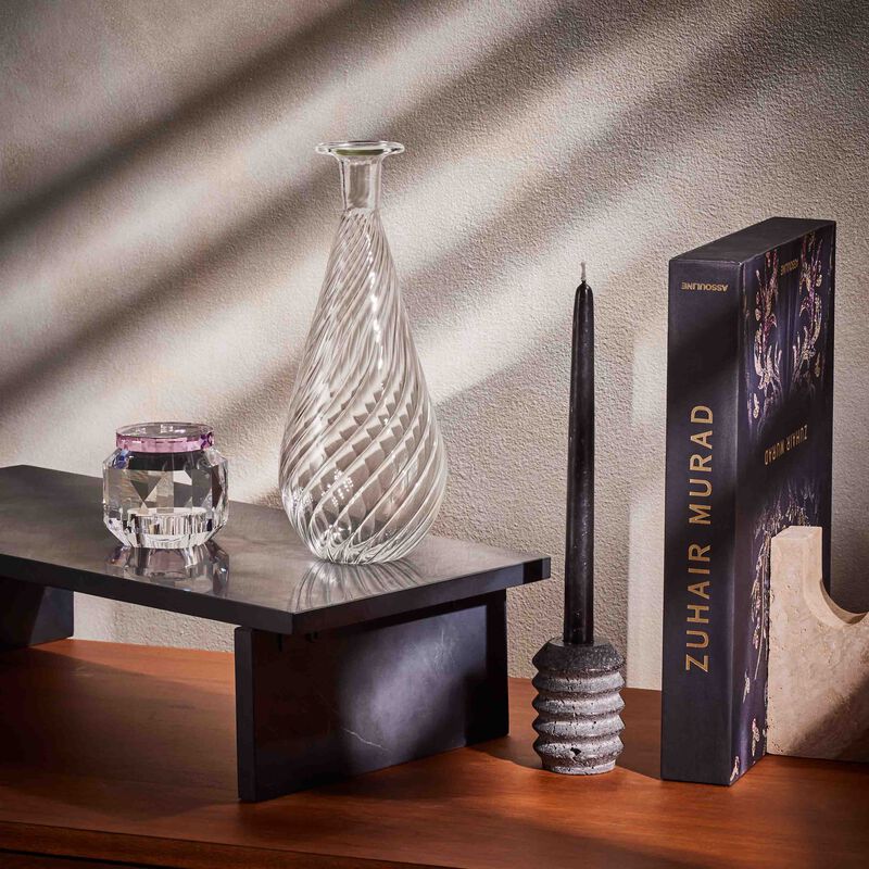 Texas Crystal Tea Light Holder Pink reflections copenhagen texas crystal tea light holder pink