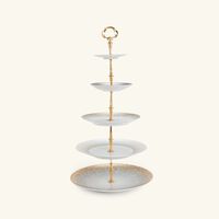 Souffle d'Or 5 Tier Cake Stand haviland souffle d or 5 tier cake stand
