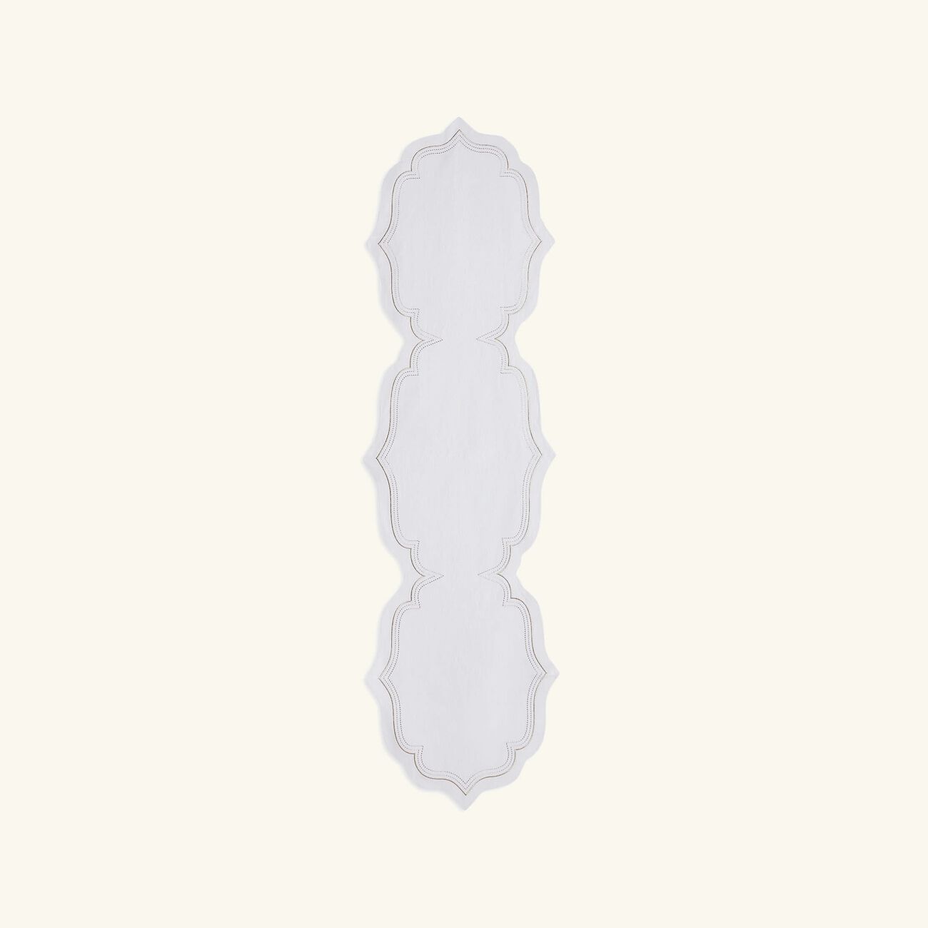 catherine denoual alcazar table runner white
