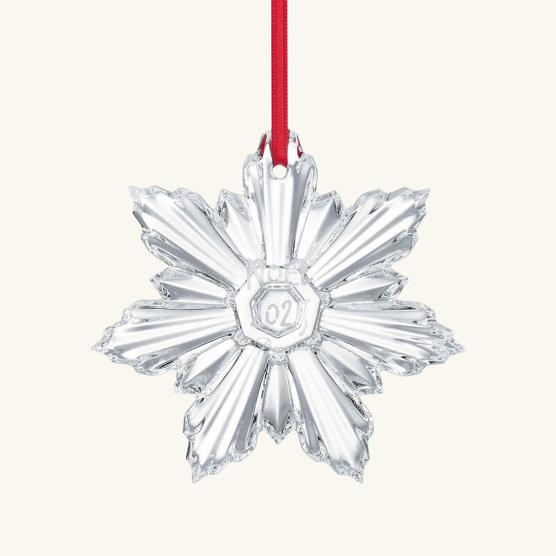 baccarat noel ornament 2025 mini clear