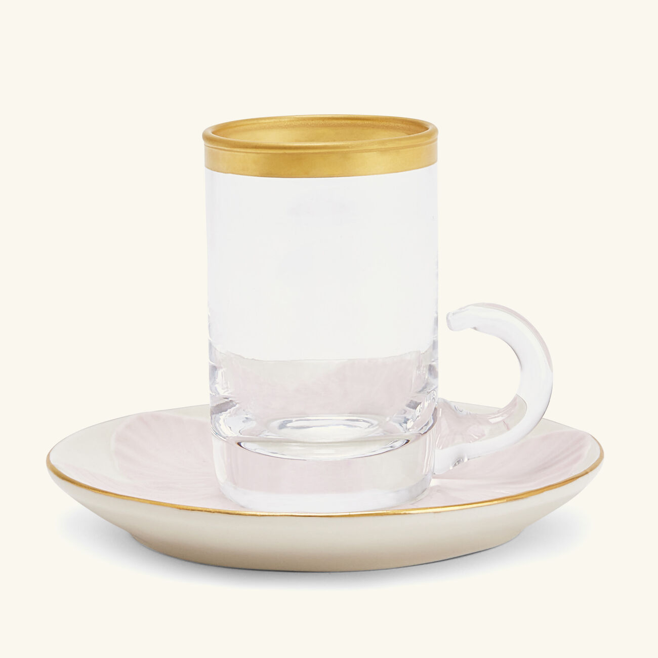 villari tulip arabic tea cup clear