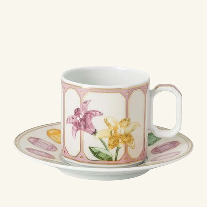 rosenthal idyllia espresso cup   saucer marshmallow