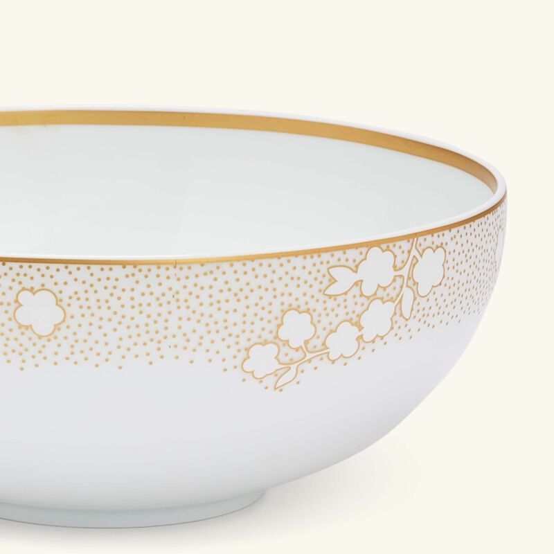 Reves Salad Bowl Gold bernardaud reves salad bowl gold