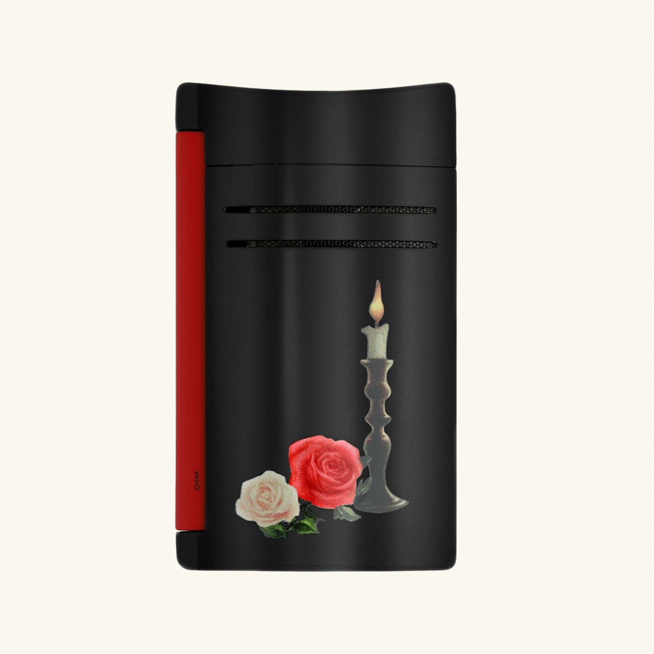 Maxijet Memento Mori Lighter Black st dupont maxijet memento mori lighter black