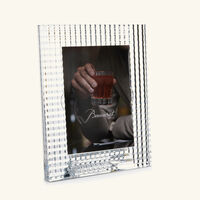 baccarat eye picture frame clear 18x23cm