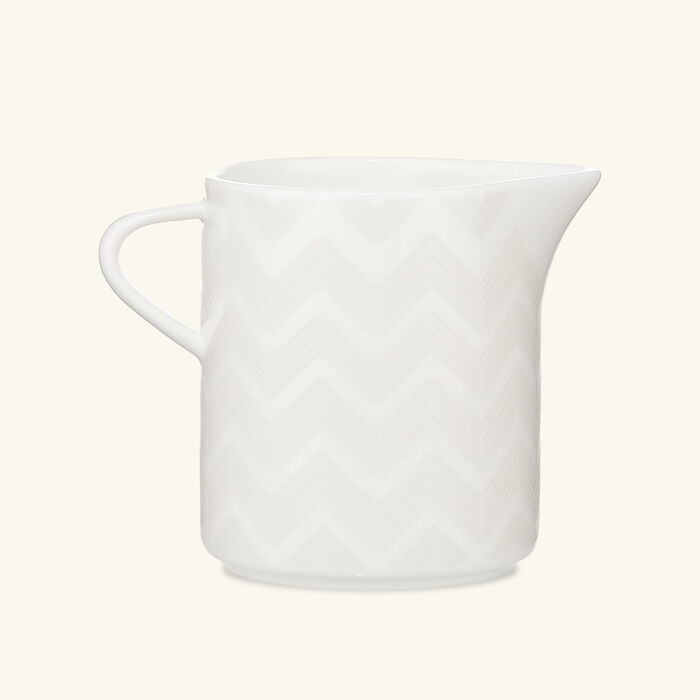 missoni home zig zag creamer white