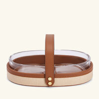 ralph lauren home garrett serving bowl brown