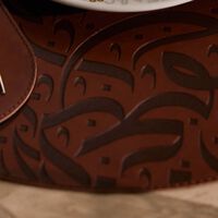 dimlaj nagham table acessories brown set of 6