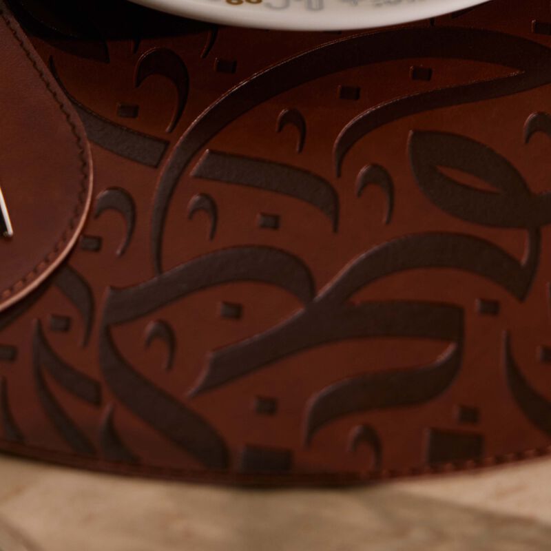 dimlaj nagham table acessories brown set of 6