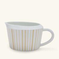 bernardaud sol gravy boat gold