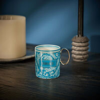 versace barocco mug blue