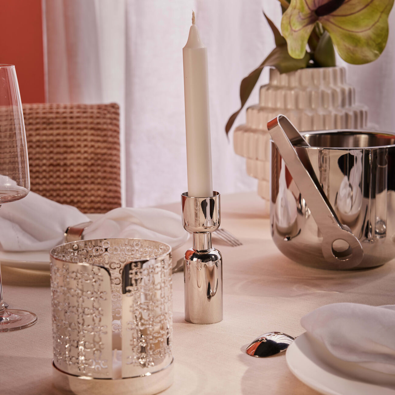 oh de christofle jigger silver