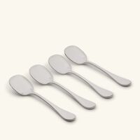christofle albi ice cream spoons silver plated set of 4