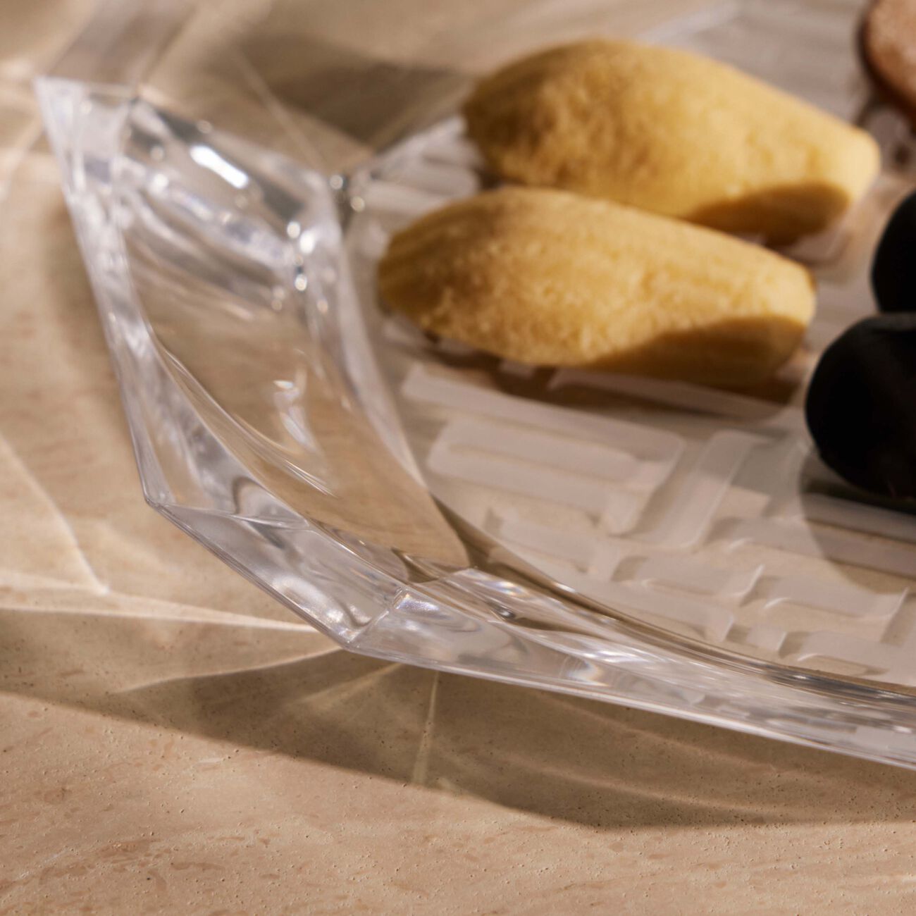 dimlaj dar underplate round clear 32cm