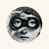 fornasetti tema e variazioni no 286 wall plate