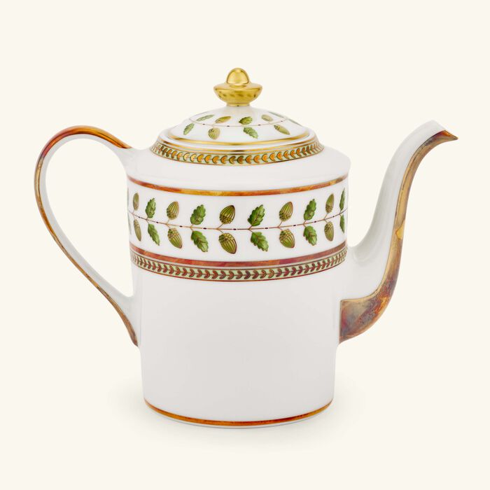 bernardaud constance coffee pot green