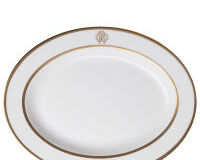 Rci Silk Gold Oval Dish - 37 Cm, small