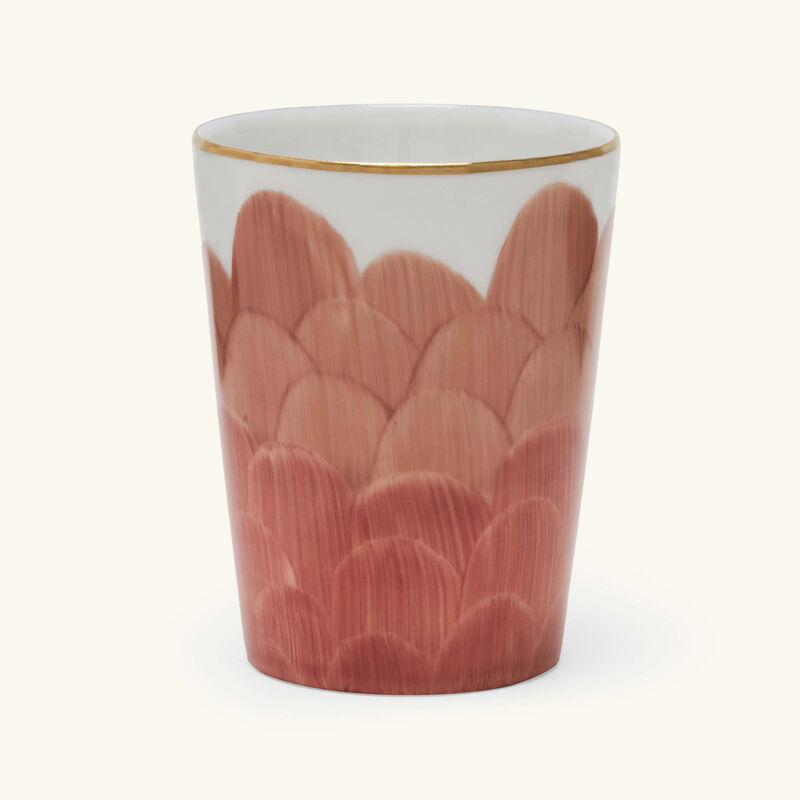 marie daage cercle d cailles drinking glass orange