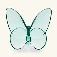 baccarat papillon lucky butterfly figurine mini yellow