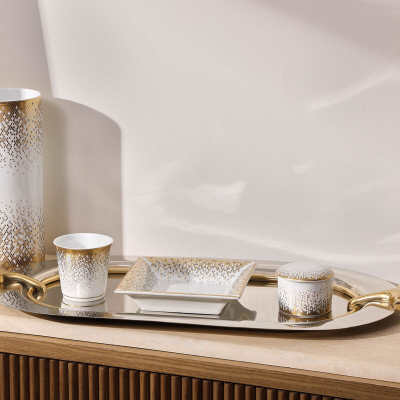Souffle D'OR Serving Tray Medium Gold haviland souffle d or serving tray medium gold