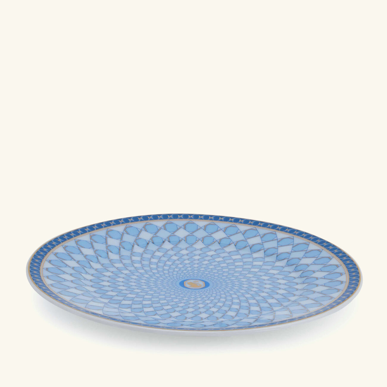 rosenthal signum azure plate round blue 18cm