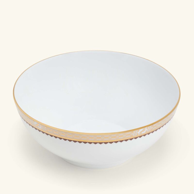 وعاء السلطة كافالييه رويال باللون الذهبي 10 سم هافيلاند وعاء السلطة كافالييه رويال باللون الذهبي 10 سم