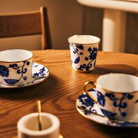 كأس برانس بلو مع شمعة برناردو كأس برانس بلو مع شمعة