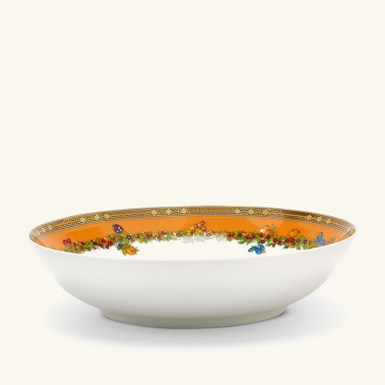 le jardin de versace soup plate white 21cm