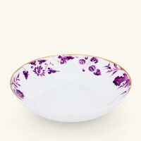 bernardaud prunus bread butter plate round purple 16cm