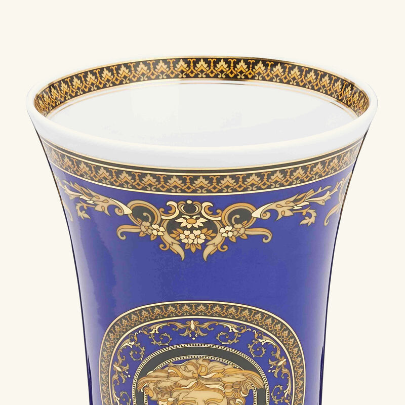 مزهرية ميدوزا صغيرة زرقاء large