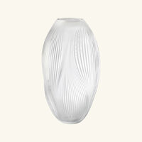 Alize Vase Extra Large Clear lalique alize vase extra large clear