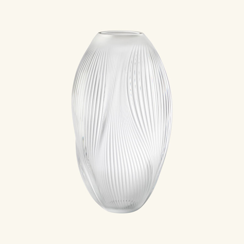 Alize Vase Extra Large Clear lalique alize vase extra large clear