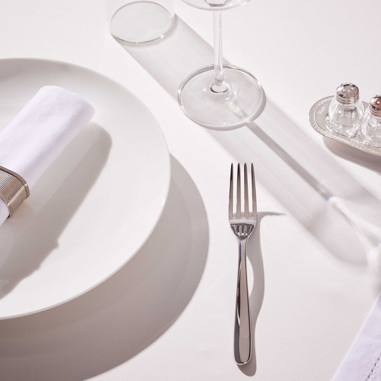 l  ame de christofle dessert fork silver plated