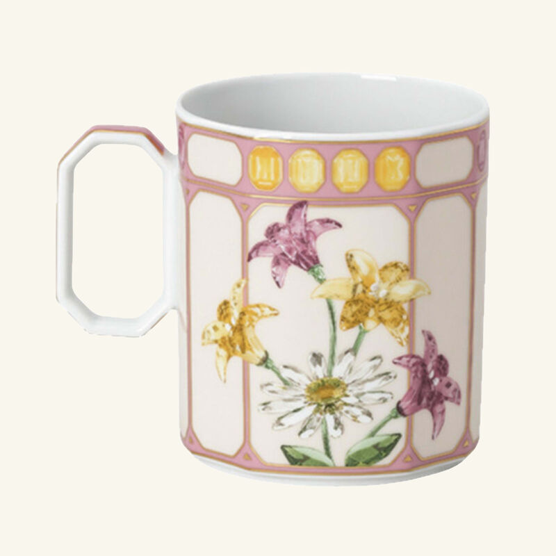 Idyllia Mug Finch Pink rosenthal idyllia mug finch pink