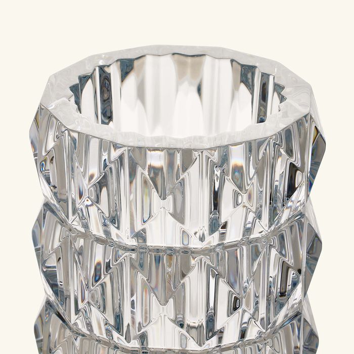 baccarat louxor vase round small clear