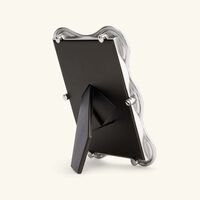 l objet ripple frame 13x 18 cm platinum
